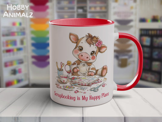 Cow Scrapbooker Mug