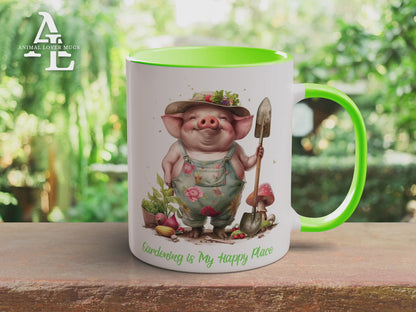 Pig Gardener Mug