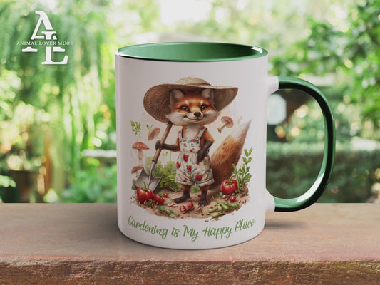 Fox Gardener Mug