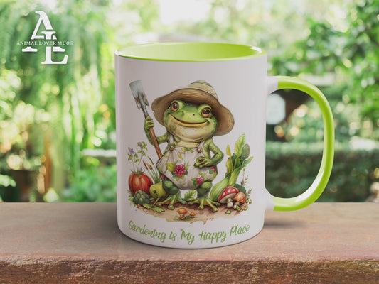 Frog Gardener Mug