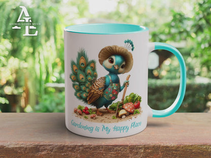 Peacock Gardener Mug