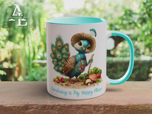 Peacock Gardener Mug