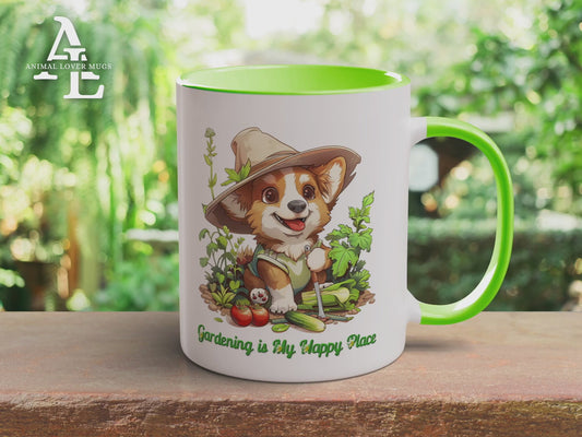 Corgi Gardener Mug