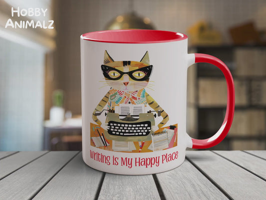 Cat Writer Mug