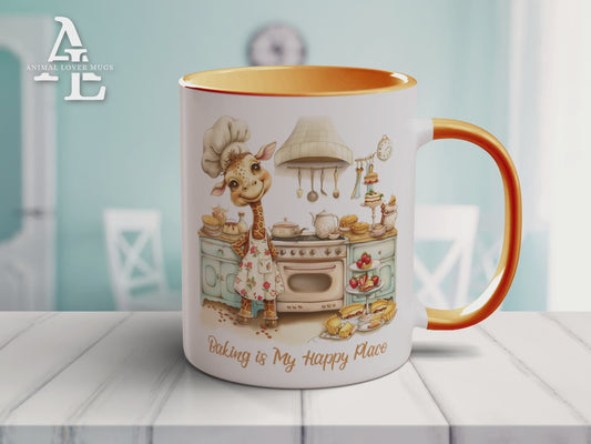 Giraffe Baker Mug