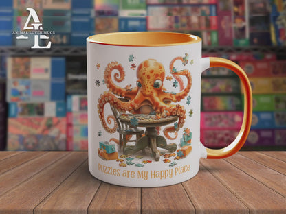 Octopus Puzzler Mug