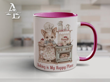 Corgi Baker Mug