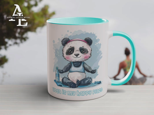 Panda Bear Yoga Mug