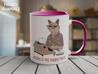 Cat Writer Mug