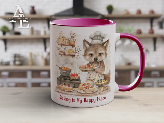 Wolf Baker Mug