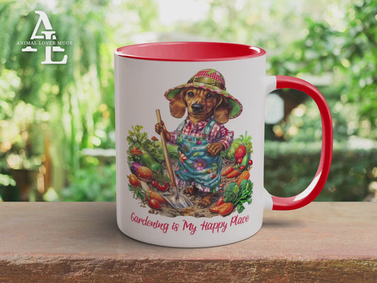 Dachshund  Gardener Mug