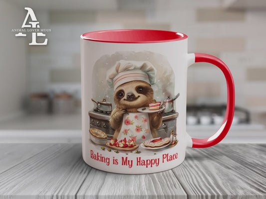 Sloth Baker Mug