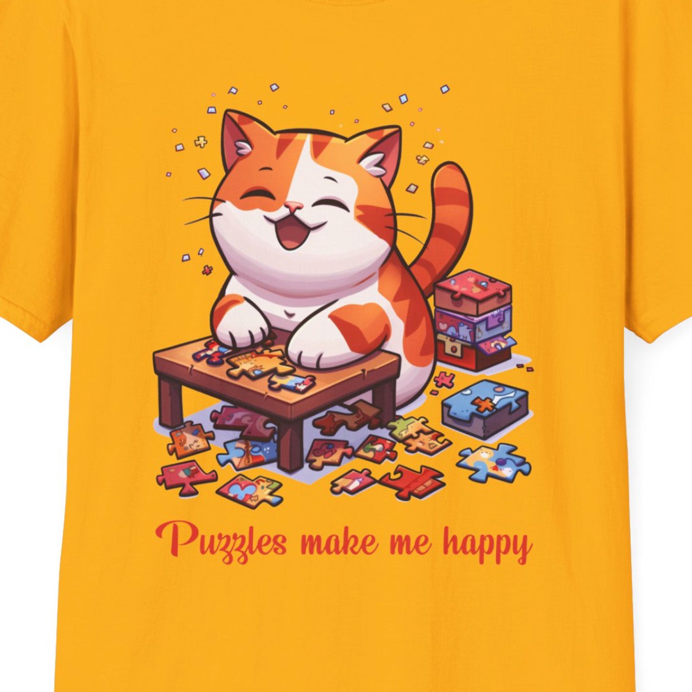 Cat Puzzler Softstyle T-Shirt