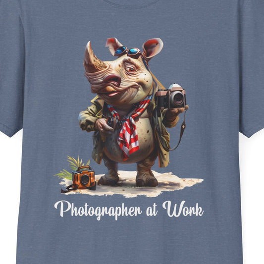 Rhino Photographer Softstyle T-Shirt