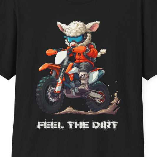 Lamb Dirt Biker Softstyle T-Shirt