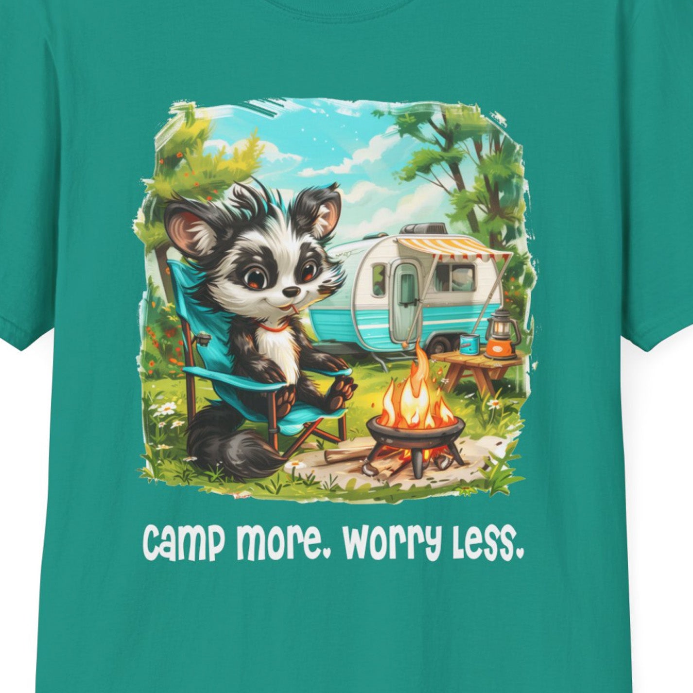 Skunk Camping Softstyle T-Shirt