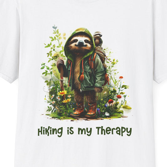 Sloth Hiker Softstyle T-Shirt