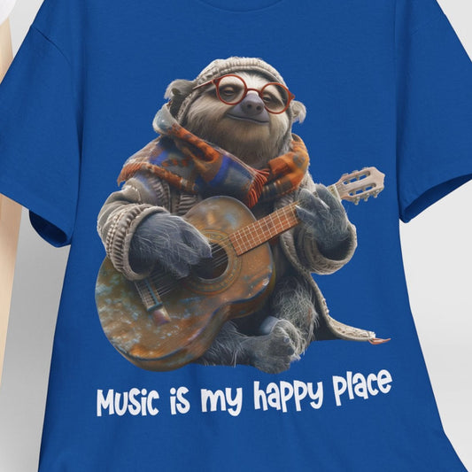 Sloth Musician Tee