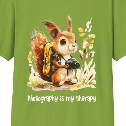 Squirrel Photographer Softstyle T-Shirt