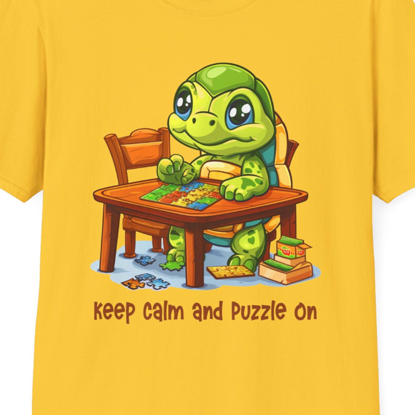 Turtle Puzzler Softstyle T-Shirt