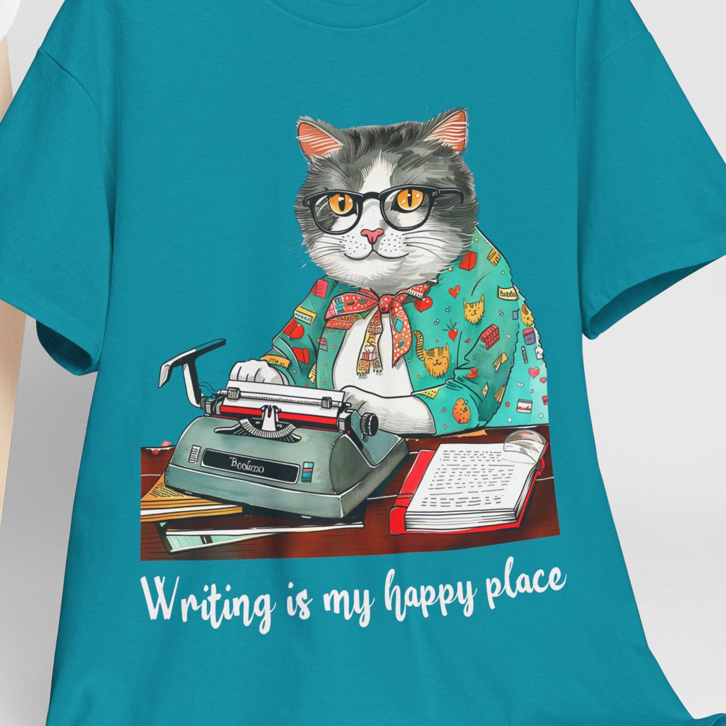 Cat Writer Tee