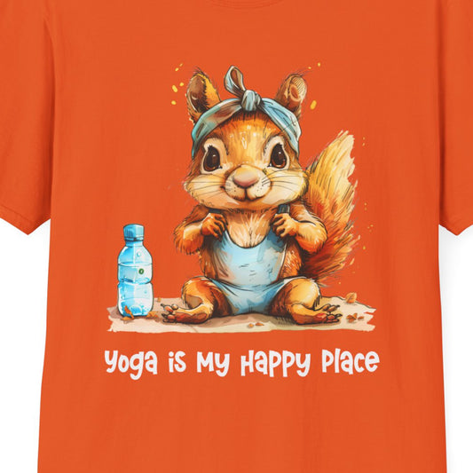 Squirrel Yoga Softstyle T-Shirt