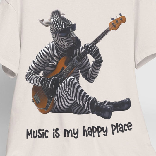 Zebra Musician Tee