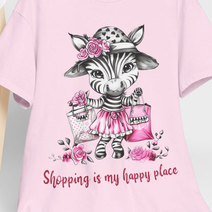 Zebra Shopper Tee